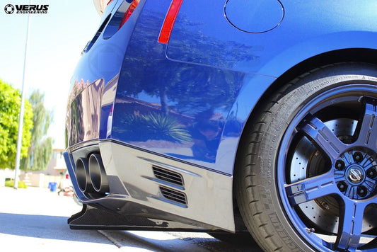 Rear Diffuser Strakes - R35 Nissan GT-R