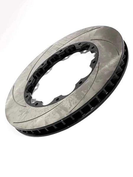 SBD NISSAN GTR R35 SLOTTED BRAKE ROTOR + PAD COMPLETE PACKAGE (2009-2011)