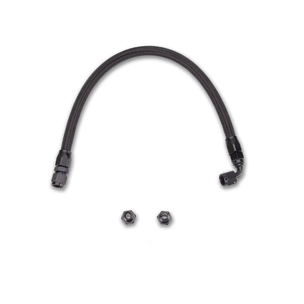 Titan Motorsports Toyota Supra MK4 FUEL DAMPER BYPASS LINE - BLACK