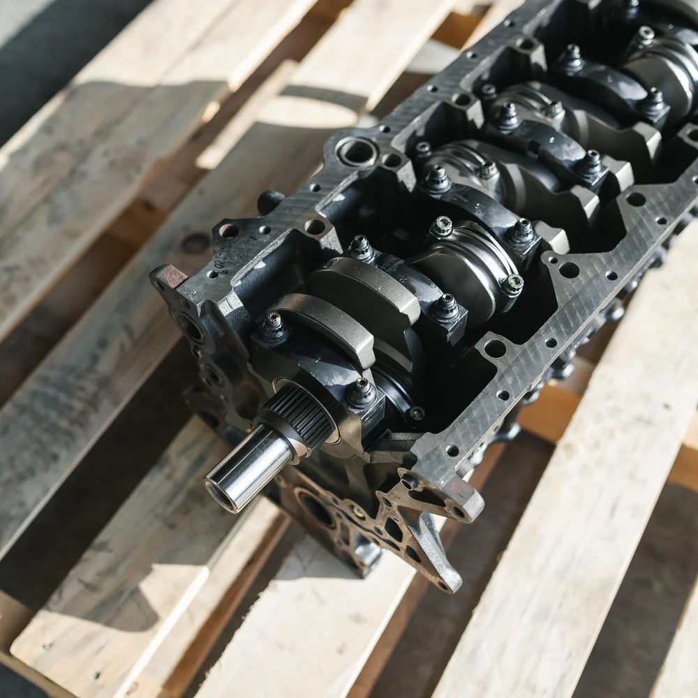 Titan Motorsports - Eagle 3.4L Stroker Short Block (NEW CORE / STOCK MAIN CAPS)