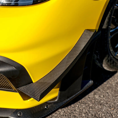 SR DRY CARBON FIBER PRO DIVE PLANE [PORSCHE 718 GT4/RS]