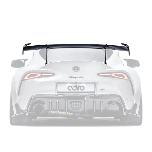 ADRO A18A20-1502 Swan Neck Wing AT-R2, Taller for TOYOTA GR Supra 2020-