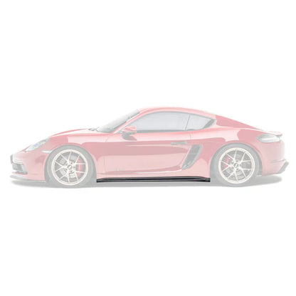 ADRO PORSCHE 718 Prepeg Side Skirts