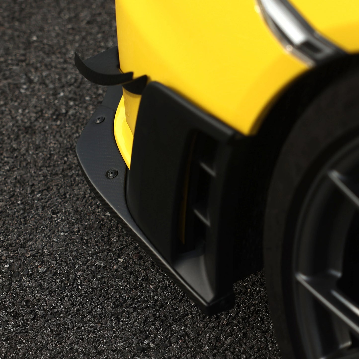SR DRY CARBON FIBER CLUBSPORT DIVE PLANE & LOWER SIDE SPOILER PACK [PORSCHE 718 GT4/RS/Clubsport]