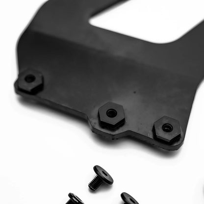 SR GT4 3-INCH SWAN NECK WING RISER - OEM 2017 ALUMINIUM [PORSCHE 718 GT4 / 981 GT4]
