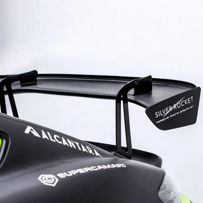SR GT4 3-INCH SWAN NECK WING RISER - OEM 2017 ALUMINIUM [PORSCHE 718 GT4 / 981 GT4]