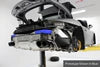 Flat 6 Motorsports - Silicone Charge Pipes for AWE/AMS Intercoolers to IPD Y-Pipe (991 Turbo)
