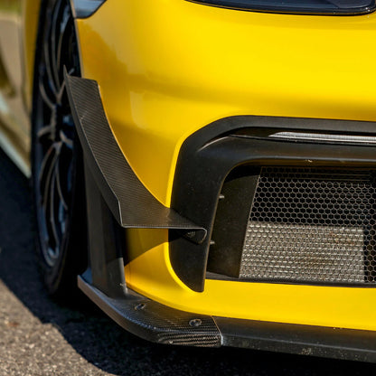SR DRY CARBON FIBER PRO DIVE PLANE [PORSCHE 718 GT4/RS]