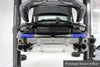 Flat 6 Motorsports - Silicone Charge Pipes for AWE/AMS Intercoolers to IPD Y-Pipe (991 Turbo)