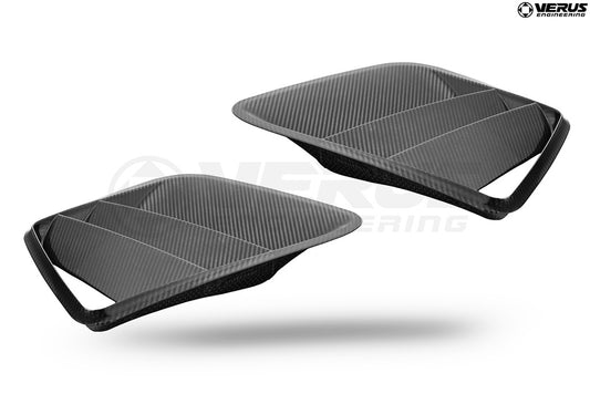 Carbon Hood Louver Kit