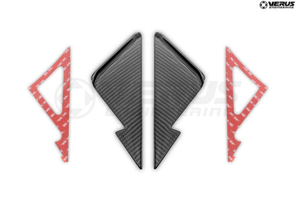 Anti-Buffeting Wind Deflectors - G87 BMW M2