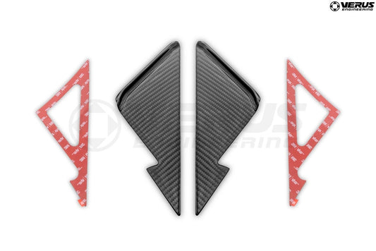 Anti-Buffeting Wind Deflectors - G87 BMW M2