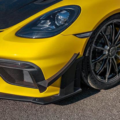 SR DRY CARBON FIBER PRO DIVE PLANE [PORSCHE 718 GT4/RS]