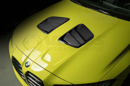 Carbon Hood Louver Kit
