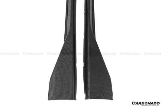DarwinPRO Aerodynamics 2021-UP BMW M3 G80 MP Style Carbon Fiber Side Skirts