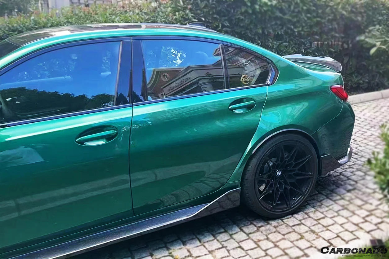 DarwinPRO Aerodynamics 2021-UP BMW M3 G80 MP Style Carbon Fiber Side Skirts