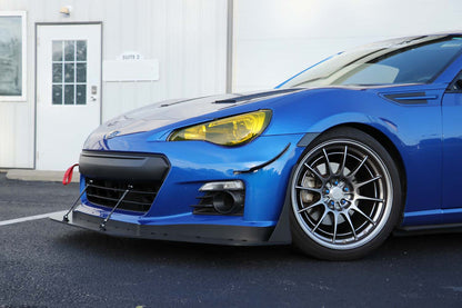 Carbon Polyweave Adjustable Front Splitter - BRZ/FRS/GT86