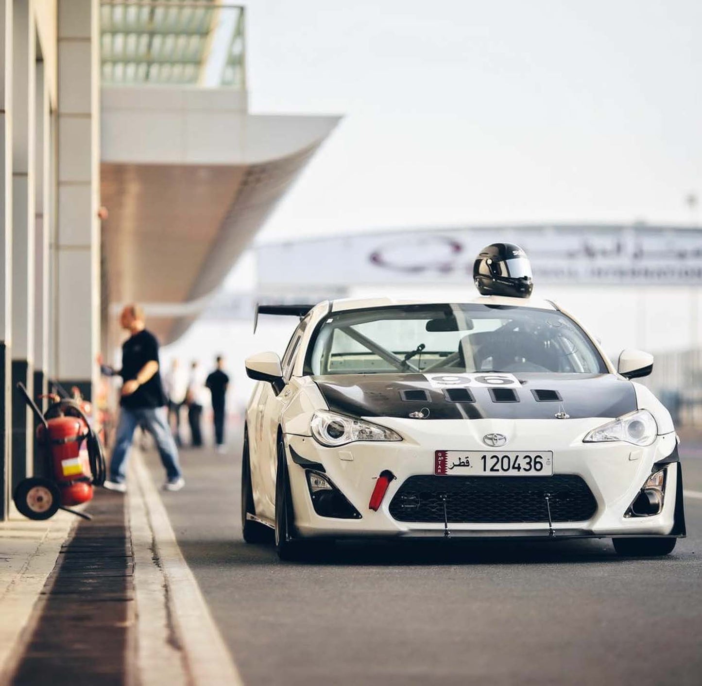 Carbon Polyweave Adjustable Front Splitter - BRZ/FRS/GT86