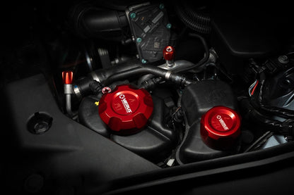 Coolant Cap Cover and Coolant Bleed Screw - Toyota Supra