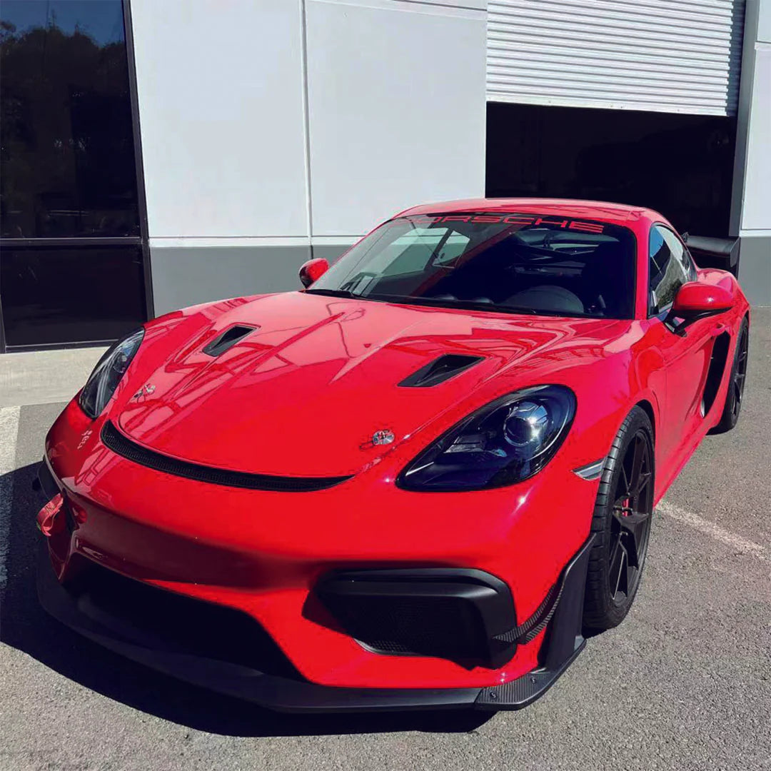 SR DRY CARBON FIBER CLUBSPORT DIVE PLANE [PORSCHE 718 GT4/RS]