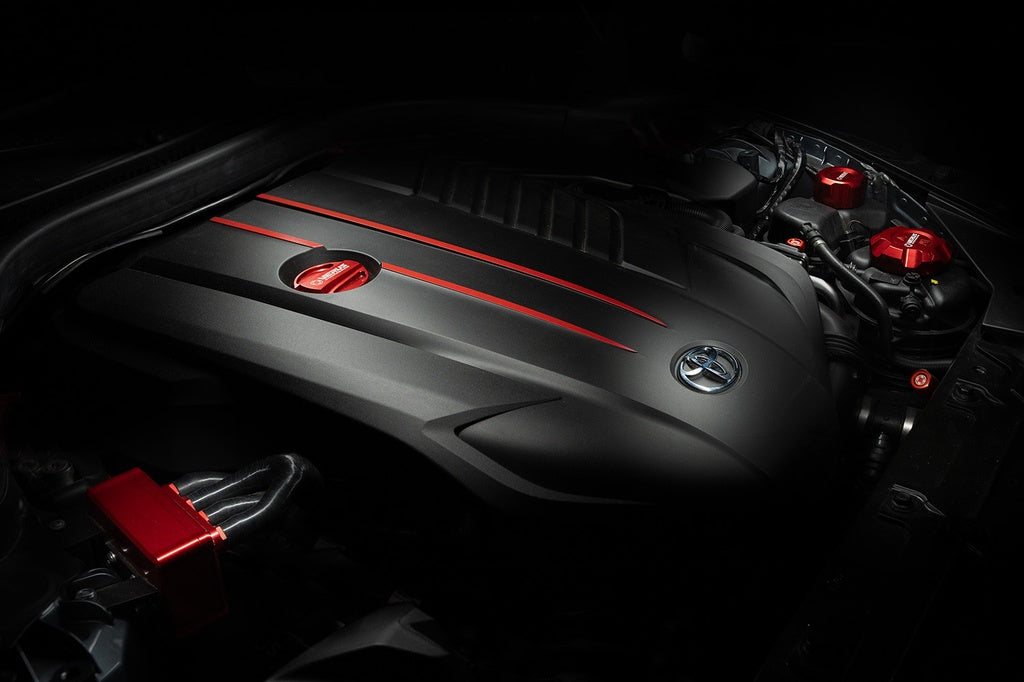 Engine Bay Fluid Cap Kit - Mk5 Toyota Supra