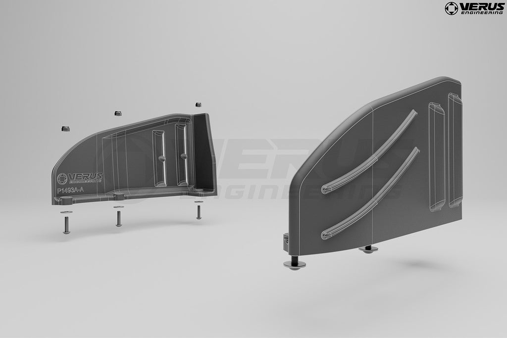 Front Splitter Endplates - BMW E92 M3