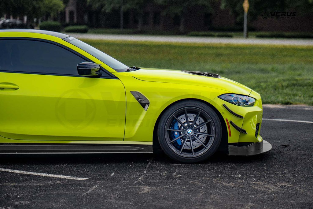 Front Splitter Endplates - G80 BMW M3, G82 BMW M4