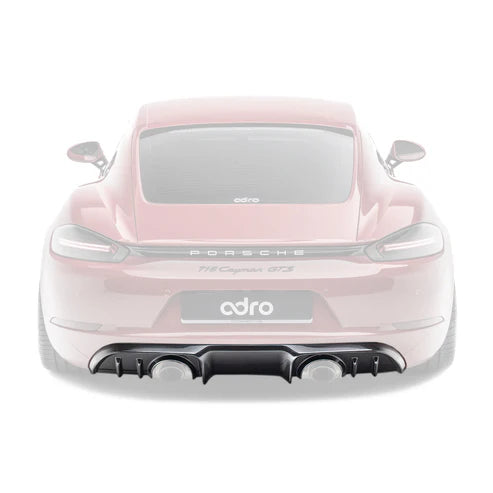 ADRO PORSCHE 718 Prepeg Rear Diffuser