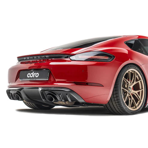 ADRO PORSCHE 718 Prepeg Rear Diffuser