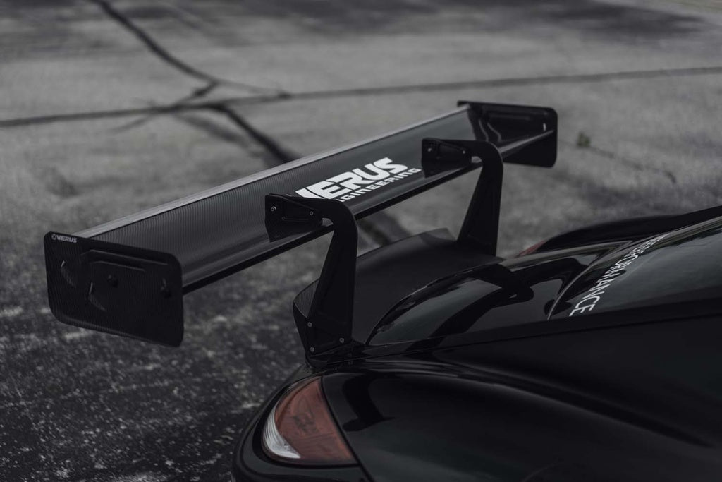 V1X Rear Wing Kit, Includes Carbon Spoiler - 987 Porsche Cayman