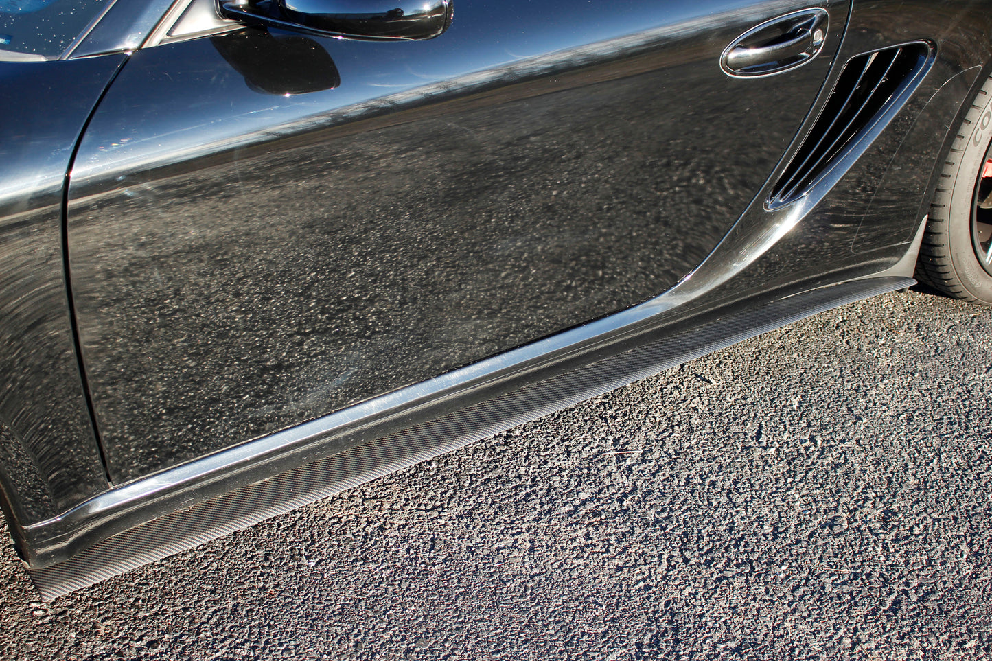 Side Splitter Kit - Porsche 987 Cayman