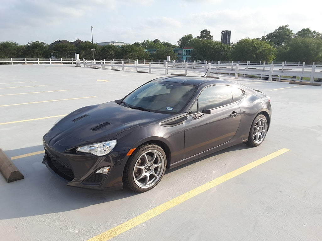 Hood Louver Kit, Large Vents - BRZ/FRS/GT86