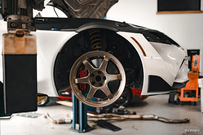 Titan Motorsports Toyota MKV Supra Drag Pack Wheels by Titan-7