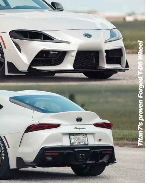 Titan Motorsports MKV Supra REAR only Drag Pack Wheels by Titan-7