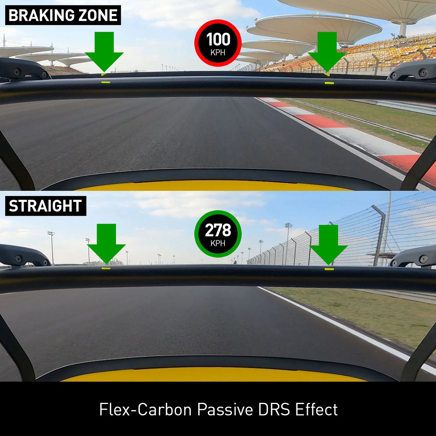 SR DRS-1 FLEX-CARBON SWAN NECK WING