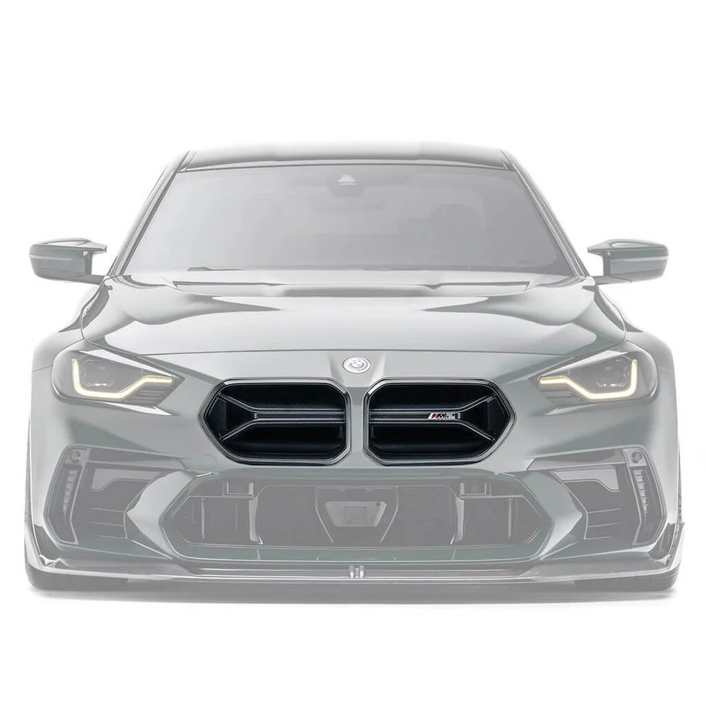 ADRO A14A90-2202 Grille for ADRO Bumper V2, Carbon Fiber for BMW M2 (G87)