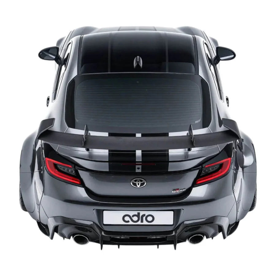ADRO A18A10-1501 Swan Neck Wing AT-R1, Curved for TOYOTA GR86 / SUBARU BRZ 2022-