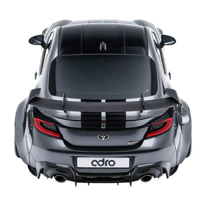 ADRO A18A10-1501 Swan Neck Wing AT-R1, Curved for TOYOTA GR86 / SUBARU BRZ 2022-