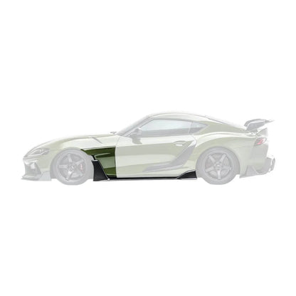 ADRO A18A20-1402 Side Skirts V2 (Fenders Included) for TOYOTA GR Supra 2020-