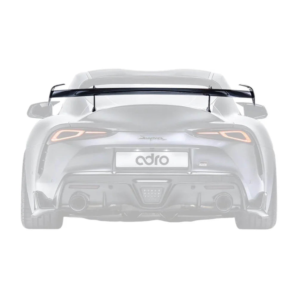 ADRO A18A20-1501 Swan Neck Wing AT-R2, Curved for TOYOTA GR Supra 2020-
