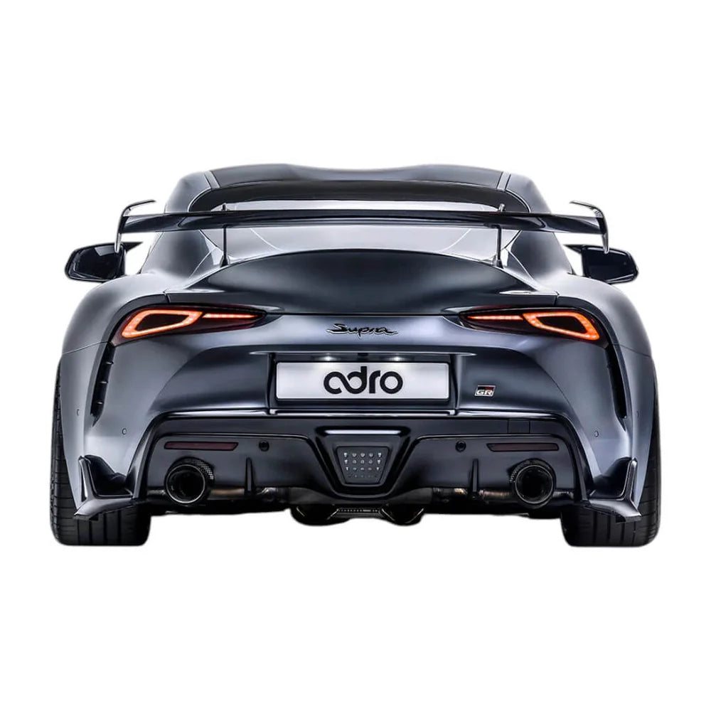 ADRO A18A20-1501 Swan Neck Wing AT-R2, Curved for TOYOTA GR Supra 2020-