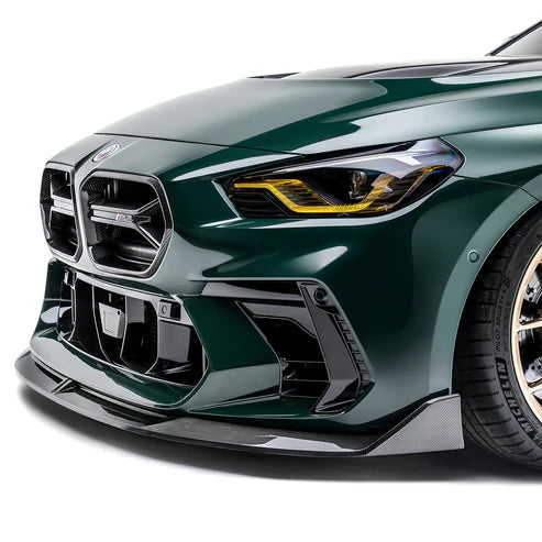 ADRO A14A90-1203 Front Lip for ADRO Bumper V2, Carbon Fiber for BMW M2 (G87)