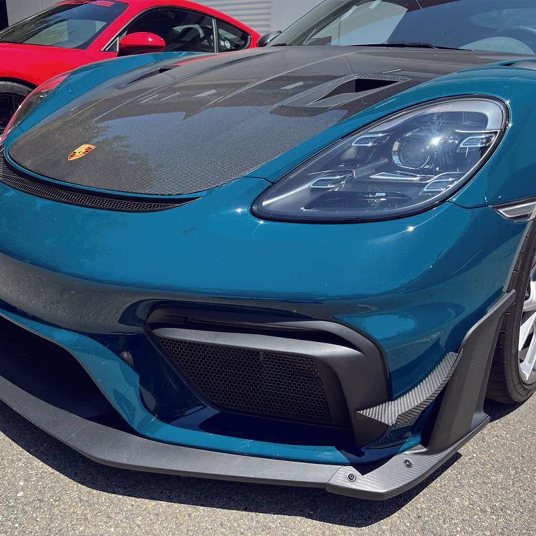 SR DRY CARBON FIBER CLUBSPORT DIVE PLANE [PORSCHE 718 GT4/RS]