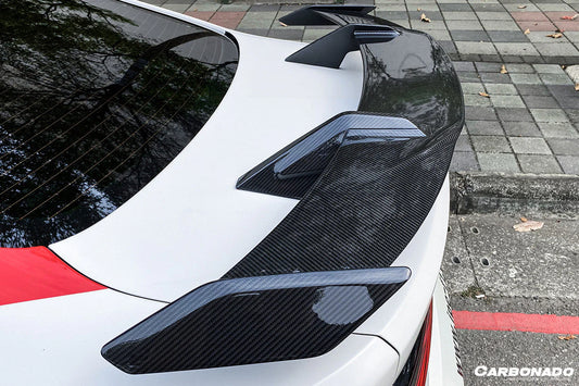 Carbonado 2021-UP BMW M3 G80 M4 G82/G83 G20/G22 3/4 SERISE MP Style Carbon Fiber Trunk Spoiler